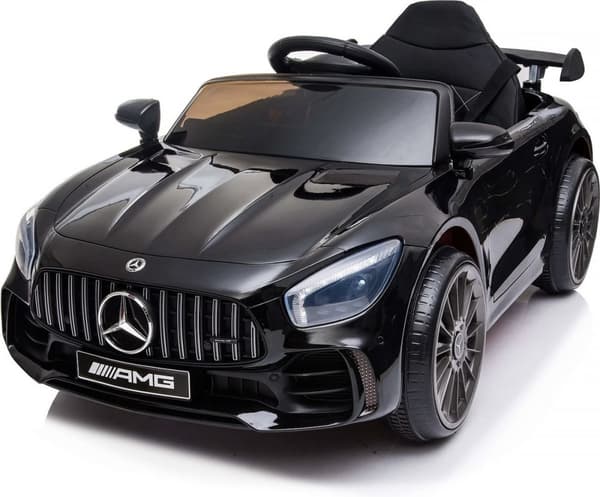 Lasten sähköauto - Mercedes GTR AMG - 2x25W - musta
