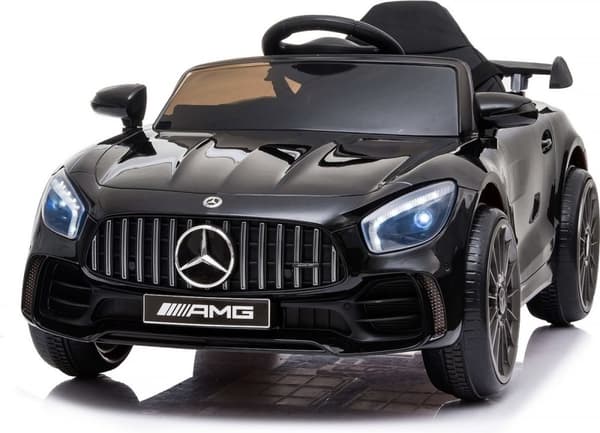 Lasten sähköauto - Mercedes GTR AMG - 2x25W - musta