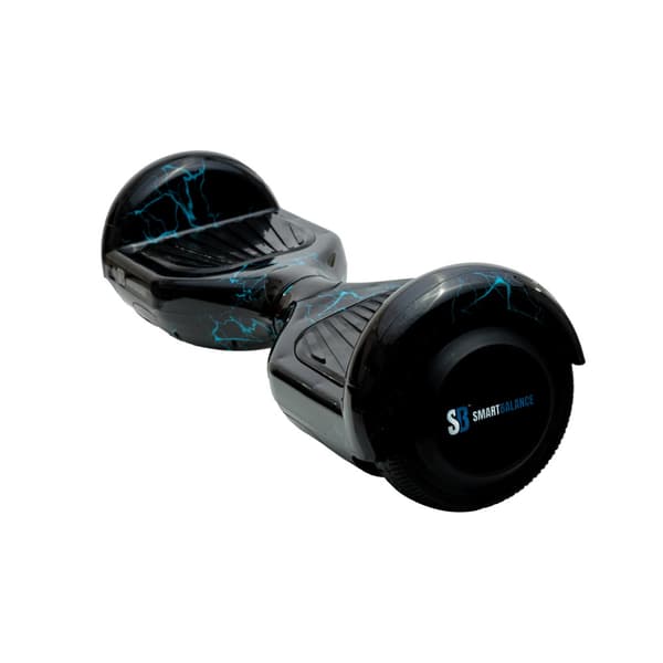 Package Smart Balance™ Hoverboard 6.5 inch, Regular Thunderstorm Blue + Hoverseat, Motor 700 Wat, Bluetooth, LED