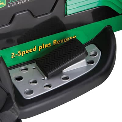 John Deere Ground Force EL Traktor med trailer 12V
