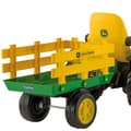 Miniatyrbild 6 av 7: John Deere Ground Force EL Traktor med trailer 12V