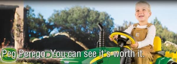 John Deere Ground Force EL Traktor med trailer 12V