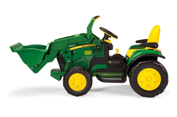 John Deere Ground Loader EL Traktor med skopa 12V