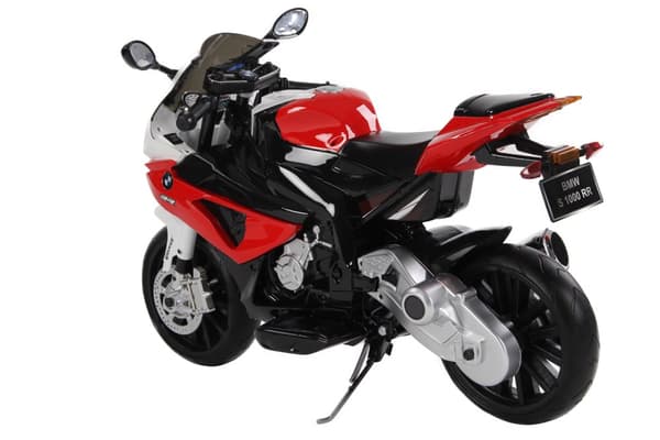 BMW S 1000 RR Motorcykel till Barn 12V med gummihjul