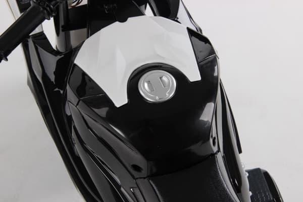 BMW S 1000 RR Motorcykel till Barn 12V med gummihjul, Sort
