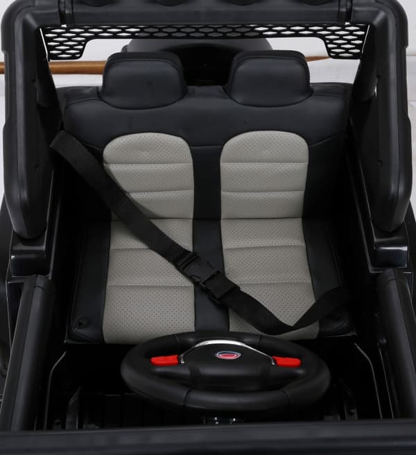 Sport SUV 4x4 elbil 12v m/4x45W + Gummihjul + fjärrk.