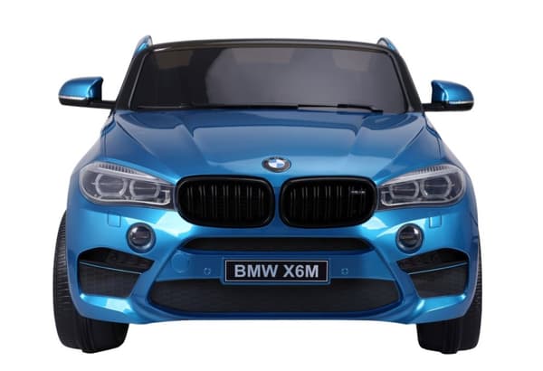 BMW X6 M 12v XXL Blå-Lackering m/Gummihjul + 2.4G + 10AH