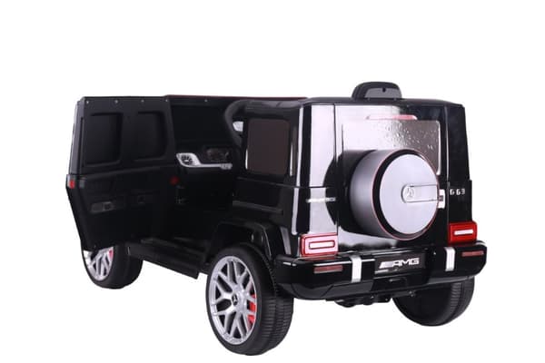 Mercedes G63 AMG till barn 12v m/2.4G, fjärrkontroll och Gummihjul