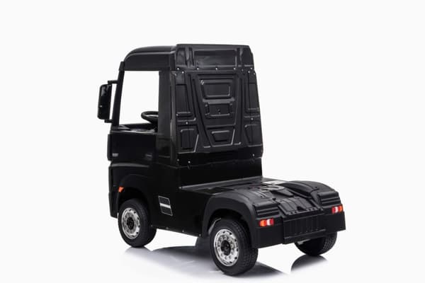 Mercedes Benz Actros Ellastbil ,4xMotor, 2.4G, Lädersäte, Gummihjul, Svart