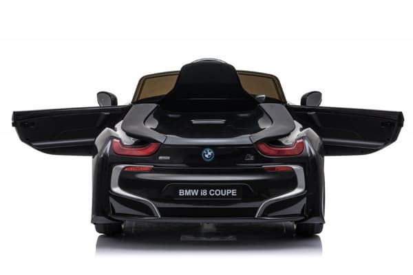 BMW i8 Coupe ElBil till Barn 12V  m. Gummidäck + 2.4G +lädersäte