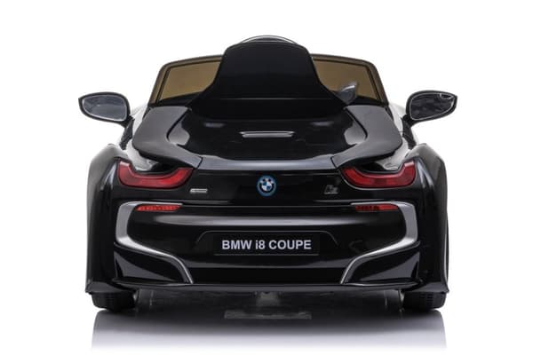 BMW i8 Coupe ElBil till Barn 12V  m. Gummidäck + 2.4G +lädersäte