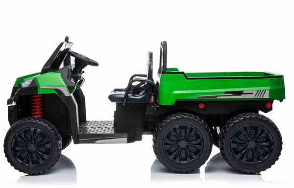 Farmer4X 24v elbil för barn med/4x24V motor + gummihjul + fjärrkontroll