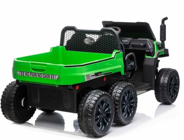 Farmer4X 24v elbil för barn med/4x24V motor + gummihjul + fjärrkontroll