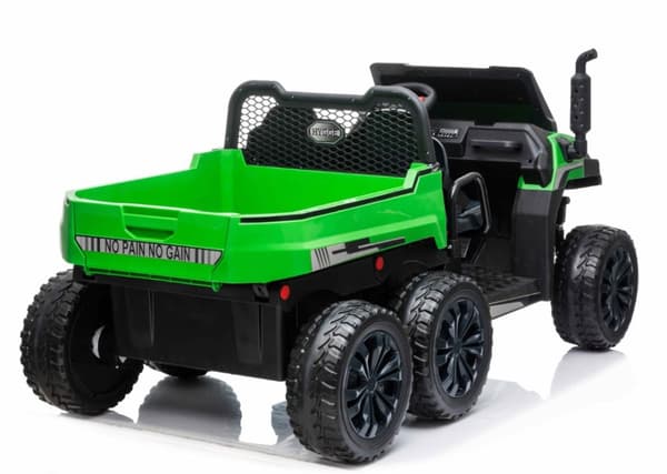 Farmer4X 24v elbil för barn med/4x24V motor + gummihjul + fjärrkontroll