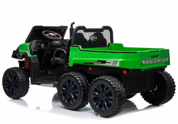 Farmer4X 24v elbil för barn med/4x24V motor + gummihjul + fjärrkontroll