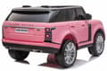 Miniatyrbild 5 av 6: Range Rover Sport 4x4 Elbil till barn Pink m/4x12V + Gummihjul + Lädersäte