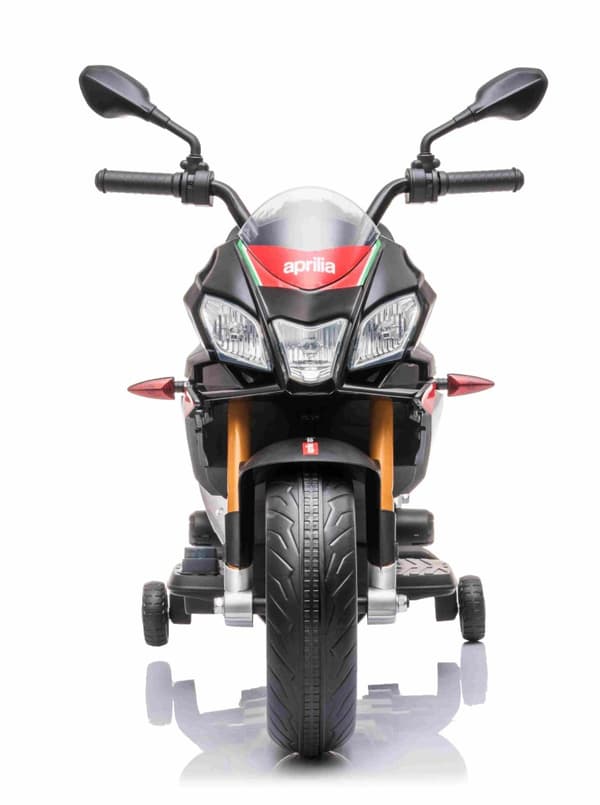 Aprilia Tuono V4 Motorcykel till Barn  12V med gummihjul