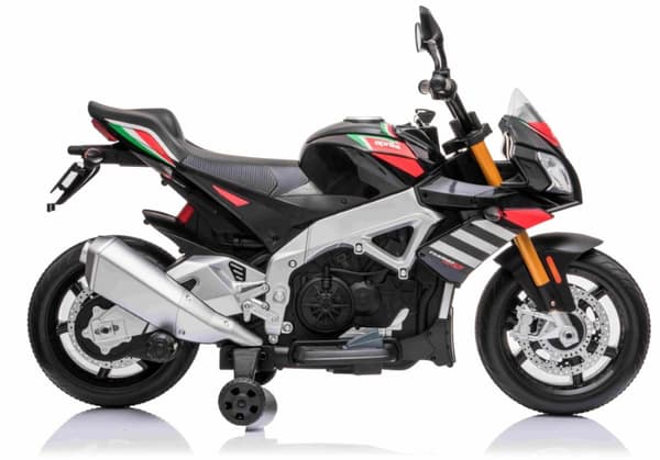 Aprilia Tuono V4 Motorcykel till Barn  12V med gummihjul