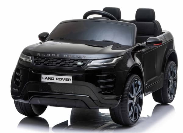 Range Rover Evoque Elbil till barn m/4x12V + Gummihjul + Lädersäte