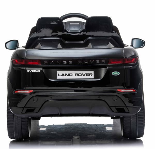 Range Rover Evoque Elbil till barn m/4x12V + Gummihjul + Lädersäte