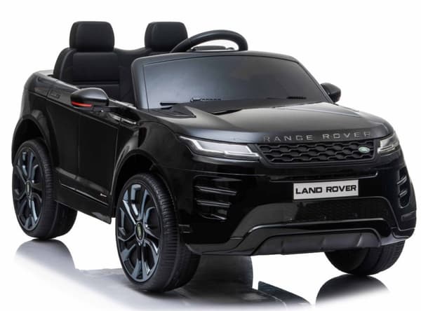 Range Rover Evoque Elbil till barn m/4x12V + Gummihjul + Lädersäte