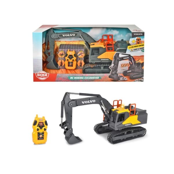 Dickie Toys RC Volvo Excavator Light + Sound 60 cm
