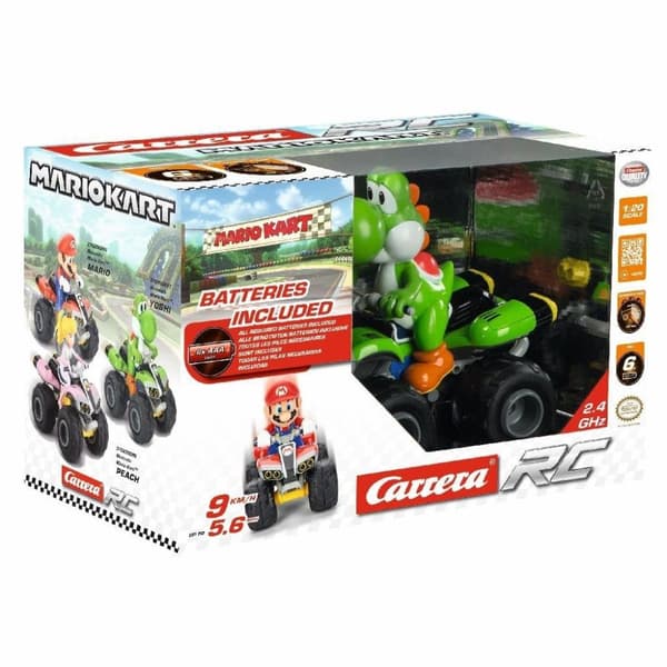 Carrera RC Mario Kart Yoshi Quad 1:20