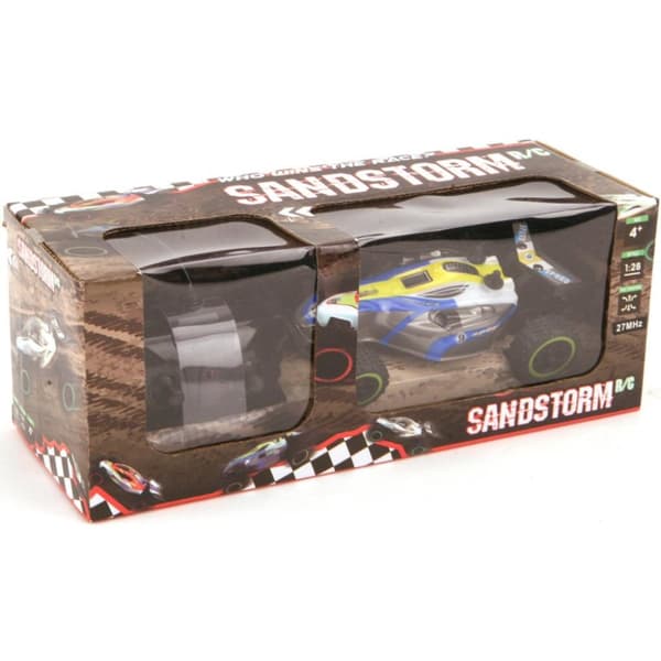 Sandstorm 2-Channel 4-Wheel Drive RC Buggy 1:18 Assorted