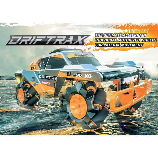 Ninco RC Drift Trax Bil 34x18x15,8 cm Grå/Orange