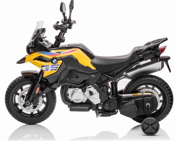 BMW F850 GS EL Motorcykel för barn 12V, Gul