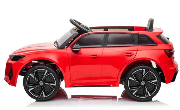 Audi RS 6 elbil till barn 12v m/Gummihjul, 2.4G Remote, 12V7AH
