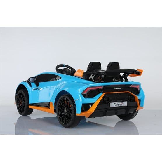Æsel - Elbil Licens Lamborghini Huracan - Blå