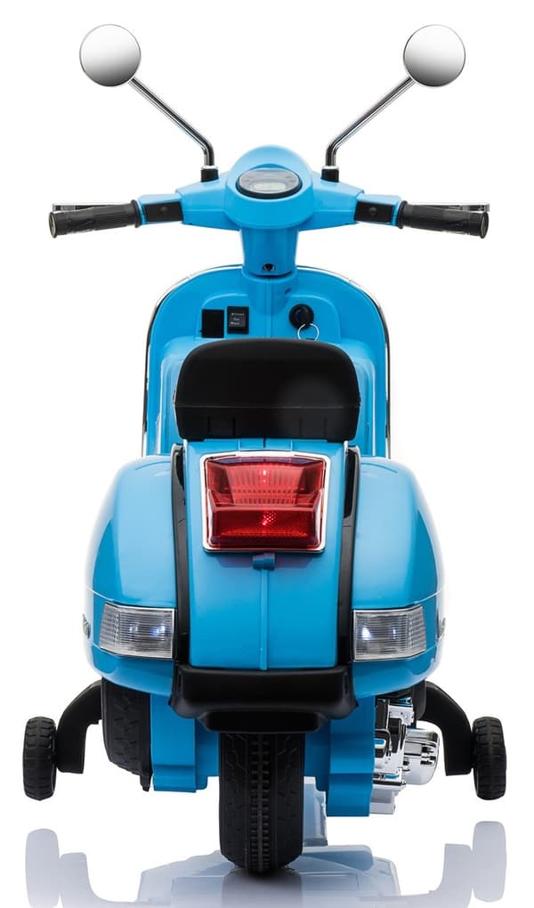 Vespa PX150 EL scooter 12V (Uppgraderad version), Blå