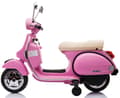 Miniatyrbild 1 av 3: Vespa PX150 EL scooter 12V (Uppgraderad version), Pink