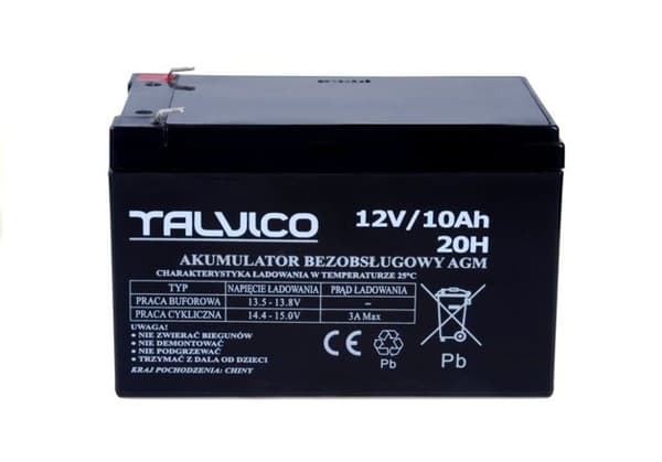 Uusi geeliakku lasten sähköautoon 12V / 10Ah