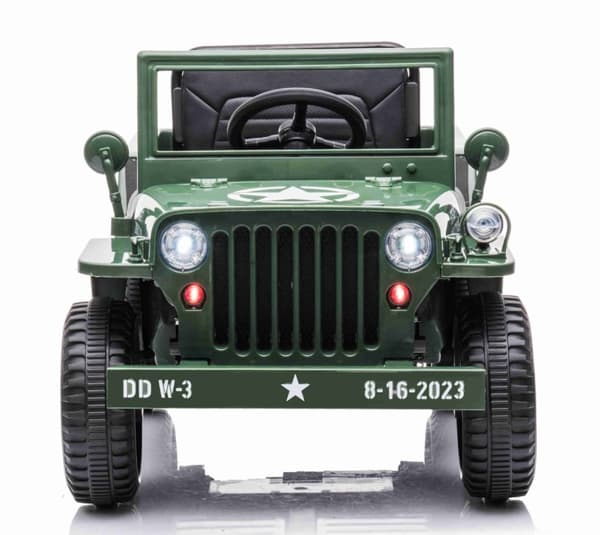 Army Classic Adventure EL-Bil till barn 12V m/4xmotor, 2.4G Fjärrkontroll