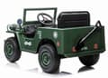 Miniatyrbild 5 av 9: Army Classic Adventure EL-Bil till barn 12V m/4xmotor, 2.4G Fjärrkontroll