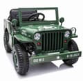 Miniatyrbild 6 av 9: Army Classic Adventure EL-Bil till barn 12V m/4xmotor, 2.4G Fjärrkontroll