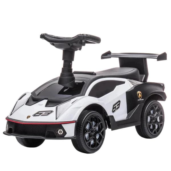 Rootz barnfordon - Barnbil - Lamborghini-licens för åkande - Åkbil - Med ljudeffekter - Tippskydd - 67 cm x 28 x 38 cm