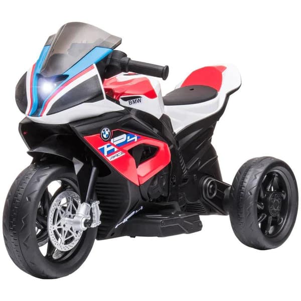 Rootz børnemotorcykel - Elektrisk motorcykel - Forlygte - 3 musiktilstande - Til børn 1,5-5 år - Rød - 82,5 x 42 x 54 cm