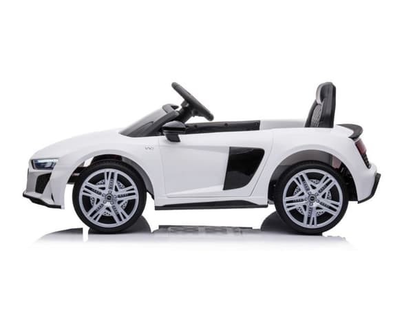 Audi R8 Sport - elektrisk børnebil - batteridrevet bil - hvid