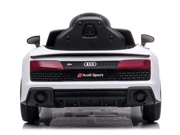 Audi R8 Sport - elektrisk børnebil - batteridrevet bil - hvid