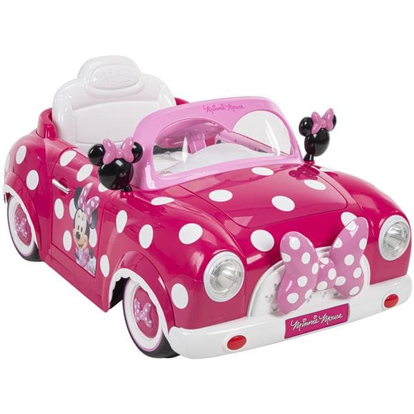 Huffy Minnie 6v Car, Pink