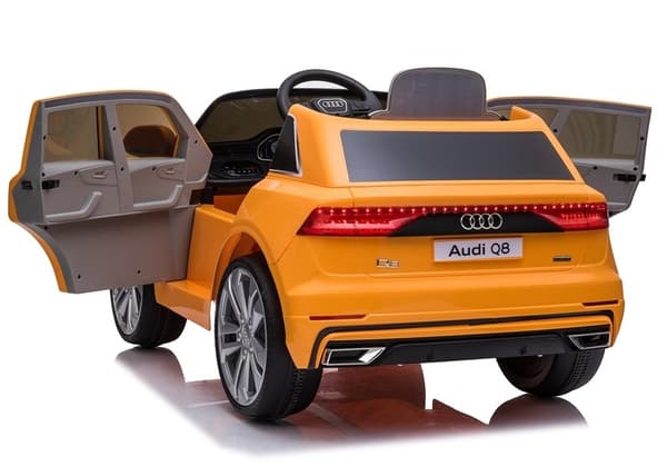 Ride On Car Audi Q8 JJ2066 Yellow Painted