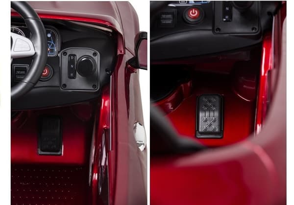 Mercedes S63 Electric Ride On Car - Red Painting