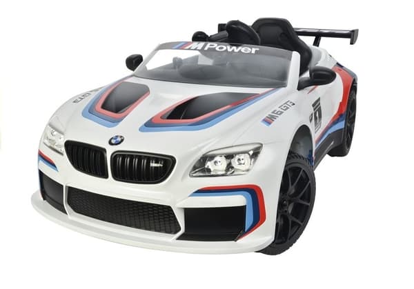 BMW M6 GT3 White - Electric Ride On The Car
