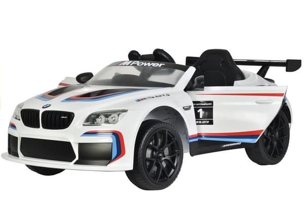 BMW M6 GT3 White - Electric Ride On The Car