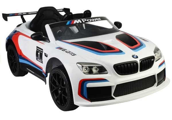 BMW M6 GT3 White - Electric Ride On The Car