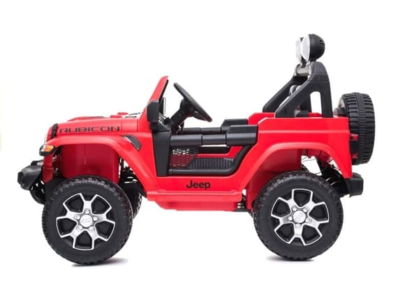 Electric Ride On Car Jeep Rubicon 4x4 Red