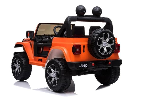 Electric Ride On Jeep Rubicon 4x4 Orange